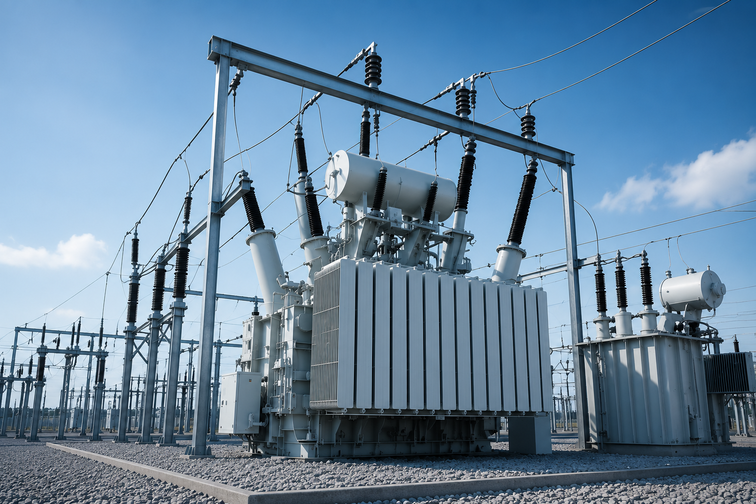 Infraestructura eléctrica de alta tensión
